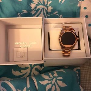 Rose gold Michael Kors Smart Watch
